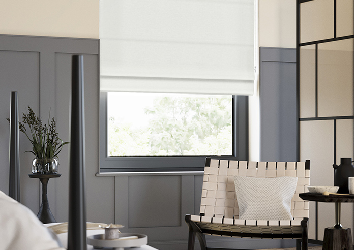 Norleigh, Soft Grey - Roman Blind - Image 5